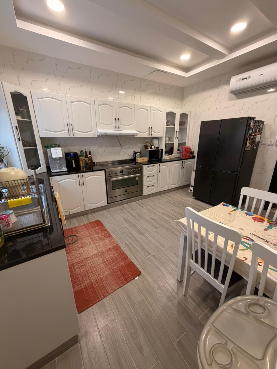 Luxury modern villa, freehold ownership including registration and title fees, strategic location, ready to move in, ground floor + two floors