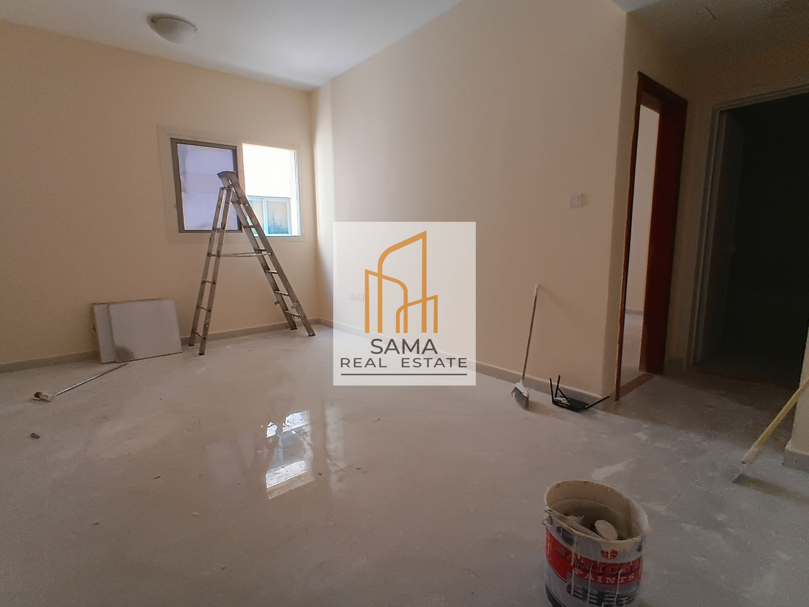 Like a brand new family building 1BR Apartment Central ac only 36k muwaileh