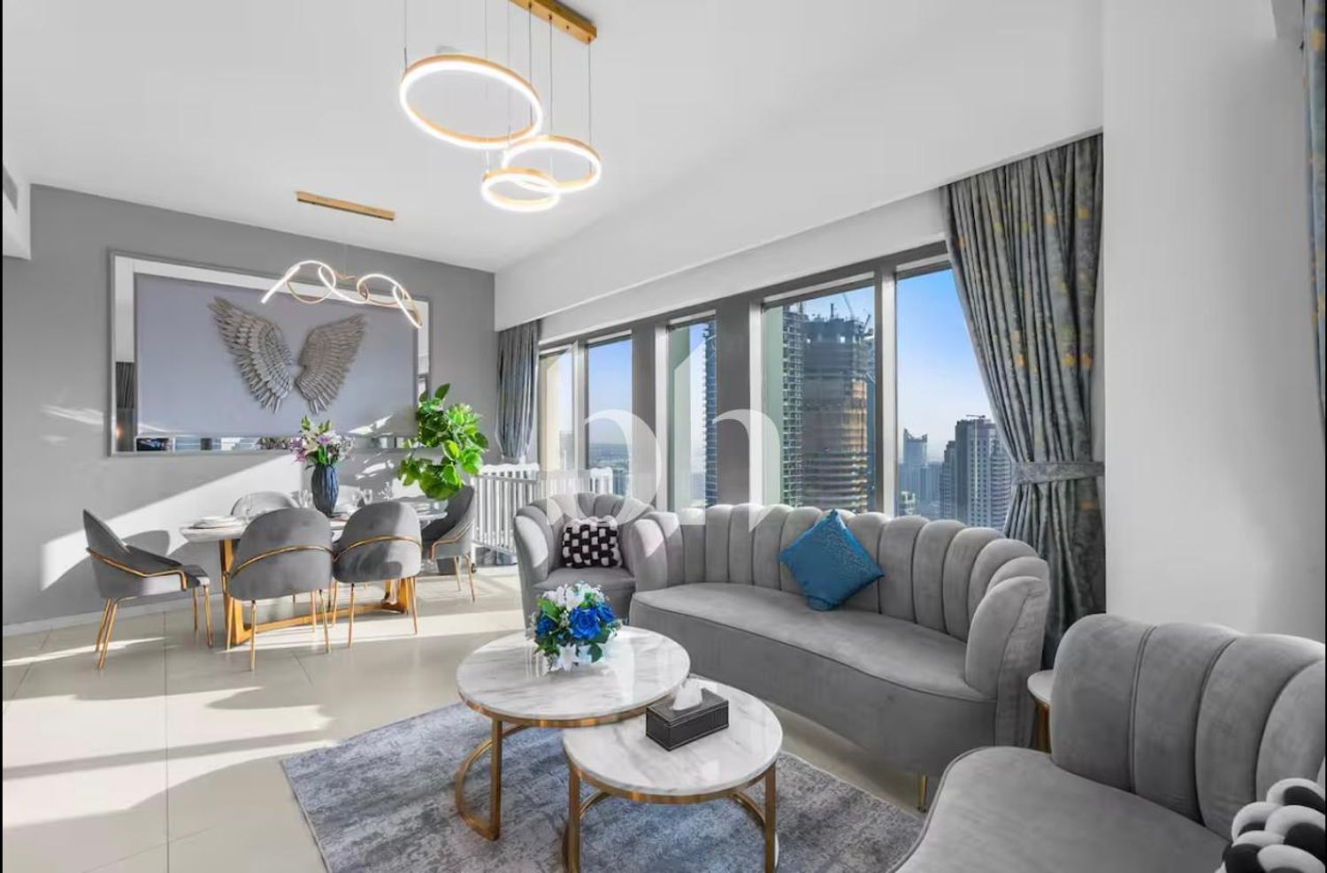 High Floor | Furnished | Burj View