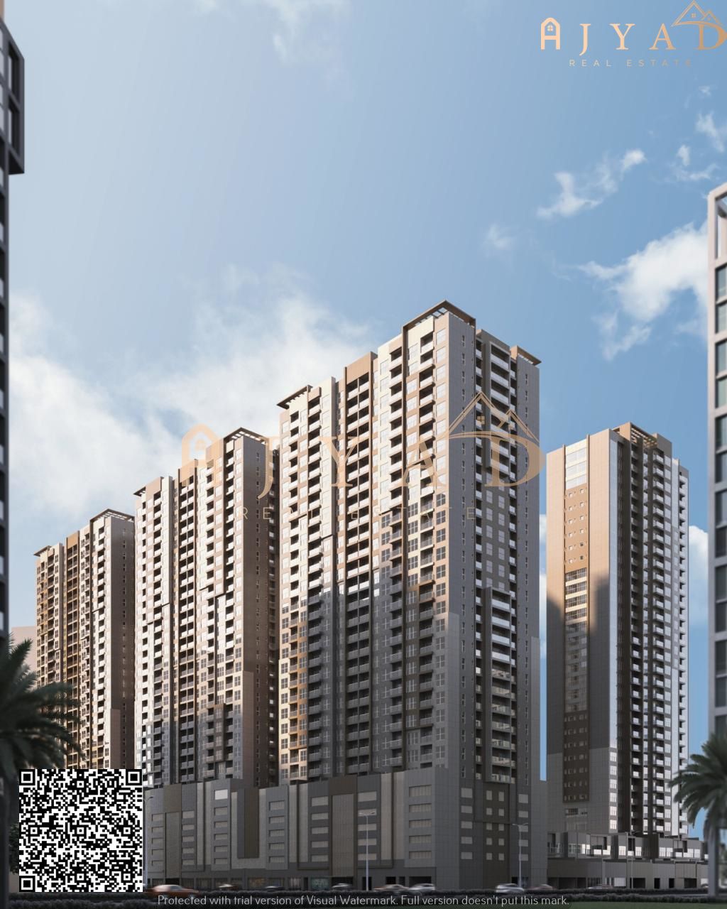 2 Bedroom Apartment for Sale | Ajman One Towers – Phase 2 | 1543 sq ft | AED 797,489 | Flexible Payment Plan
