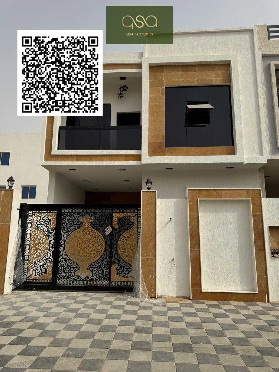 Brand New Five Master Bedroom Townhouse With 8 Meter Parking Is Available For Sale In Al Helio 2, Ajman!