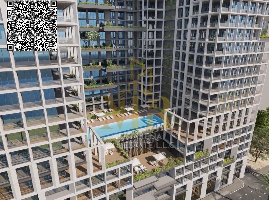 Apartment for Sale in Ajman Near Corniche 2BR Hall 3Bath 20th Floor City View 5Yrs Plan 5% Down 1% Monthly No Fees 1862Sqft