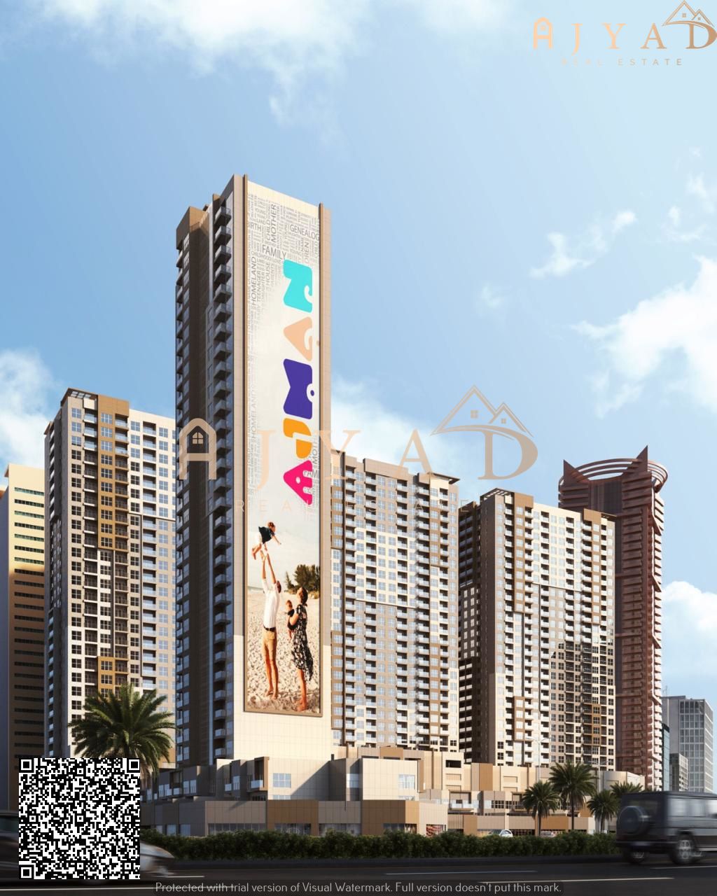 2 BHK for Sale | Ajman One Towers Phase 2 | 1543 sq ft | AED 797,489 | Easy Installment Plan