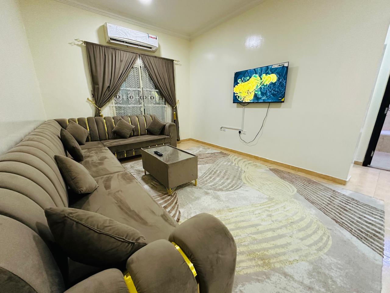 Furnished one-bedroom apartment | Includes bills and internet | Al Muwaihat 3 | 4200