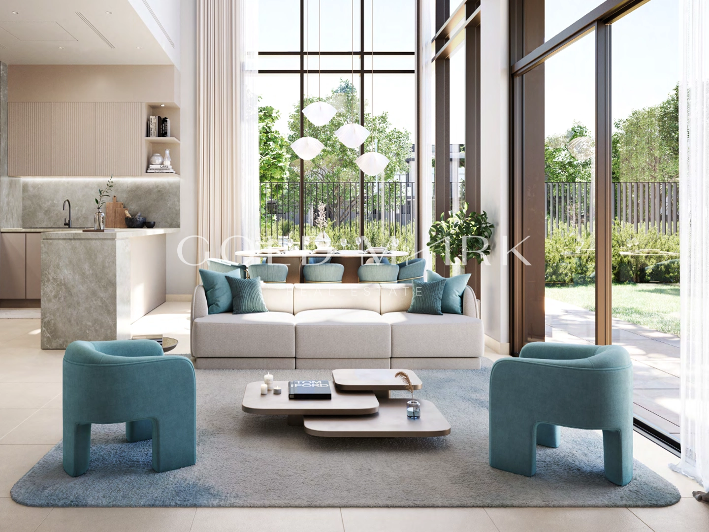 On The Park | Single Row | Bigger Plot
