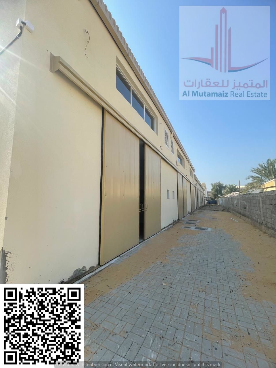 Warehouse for rent in Al Jurf 3, suitable for all commercial activities