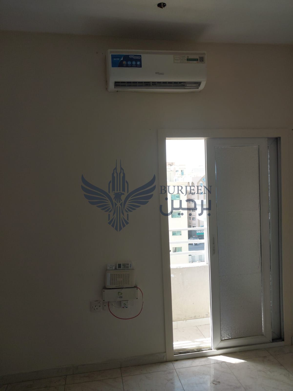 Ready to move studio apartment rent with balcony rent 18k