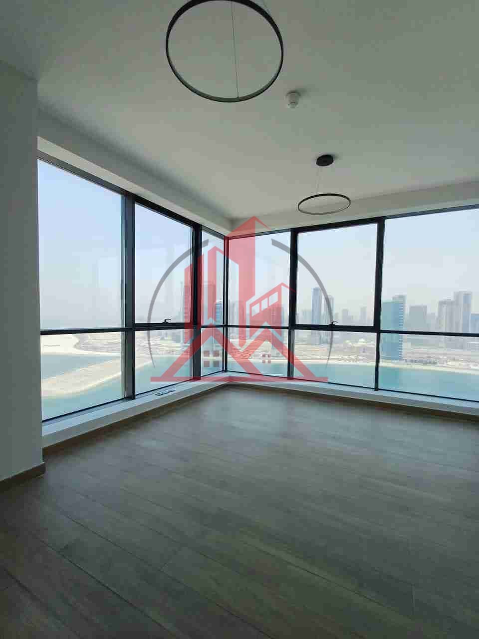 Fornt side full sea view la plage tower 2bhk with 2 master bedroom
