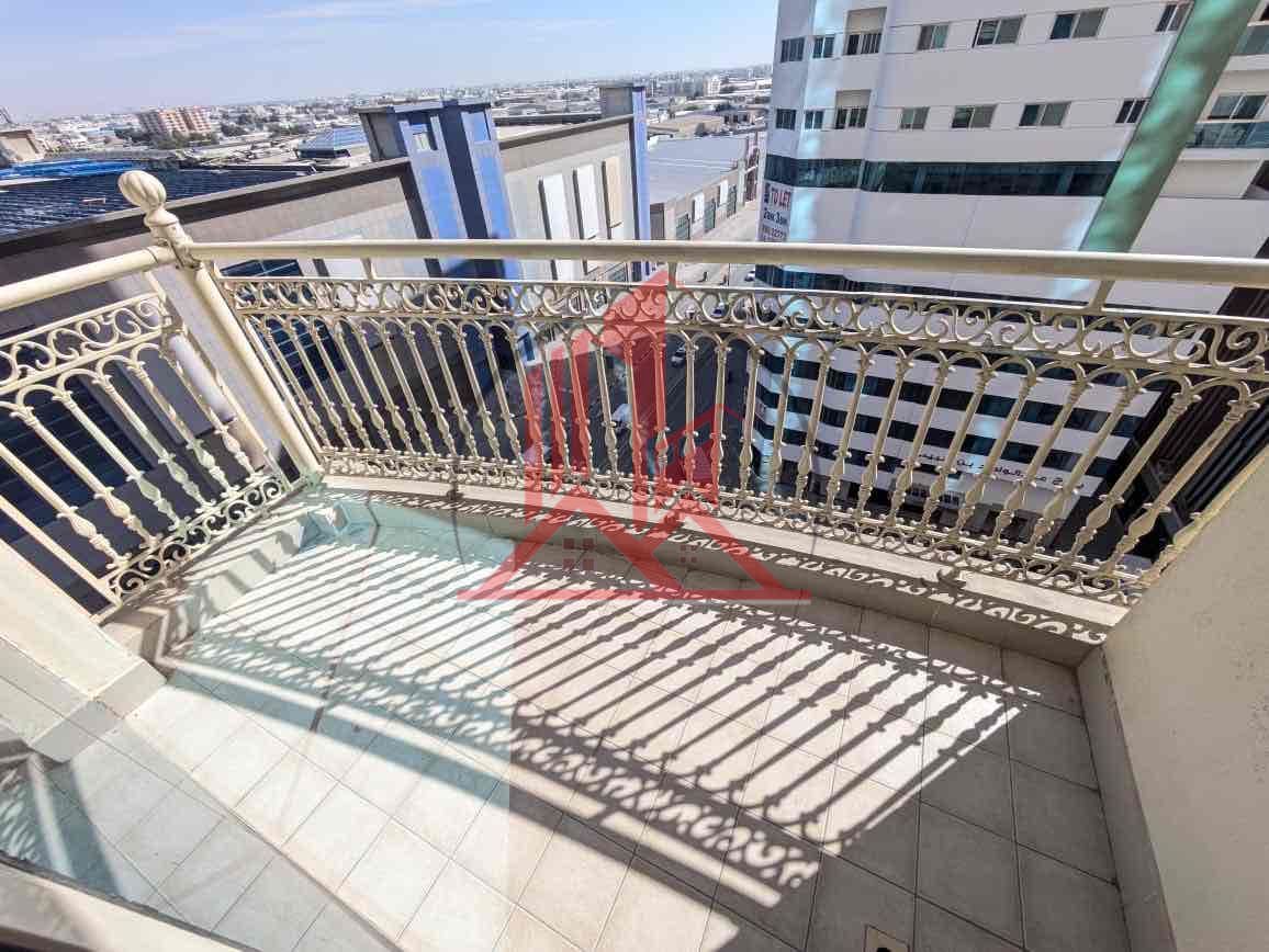 Spacious 2bhk with maid room balcony and master bedroom