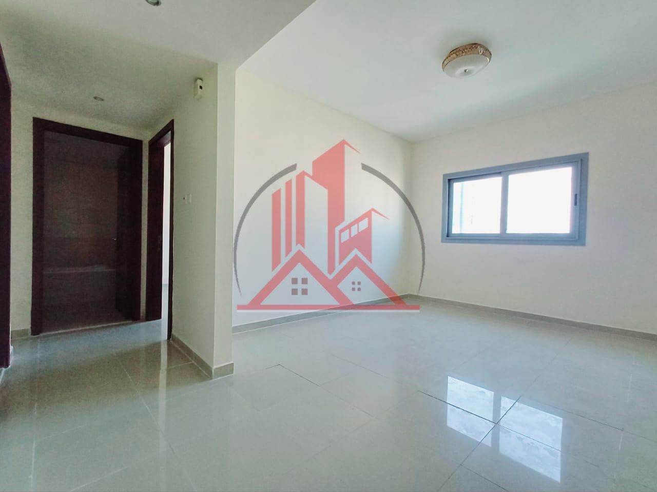 Spacious 1bhk on Sharjah Dubai border | Fully family building
