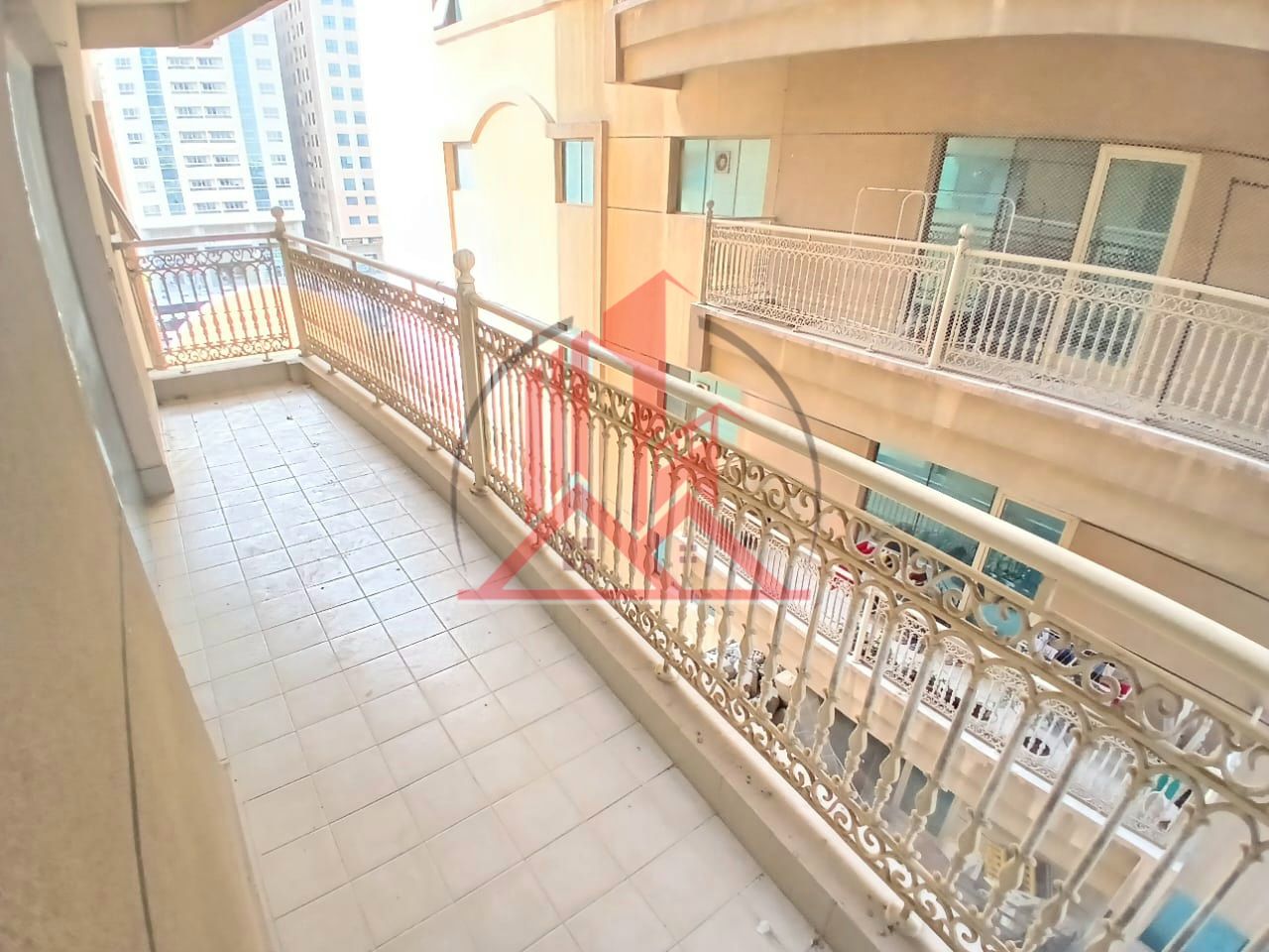 2bhk with close hall kitchen balcony 2washrooms wardrobes | family building | near to safeer mall | Dubai border