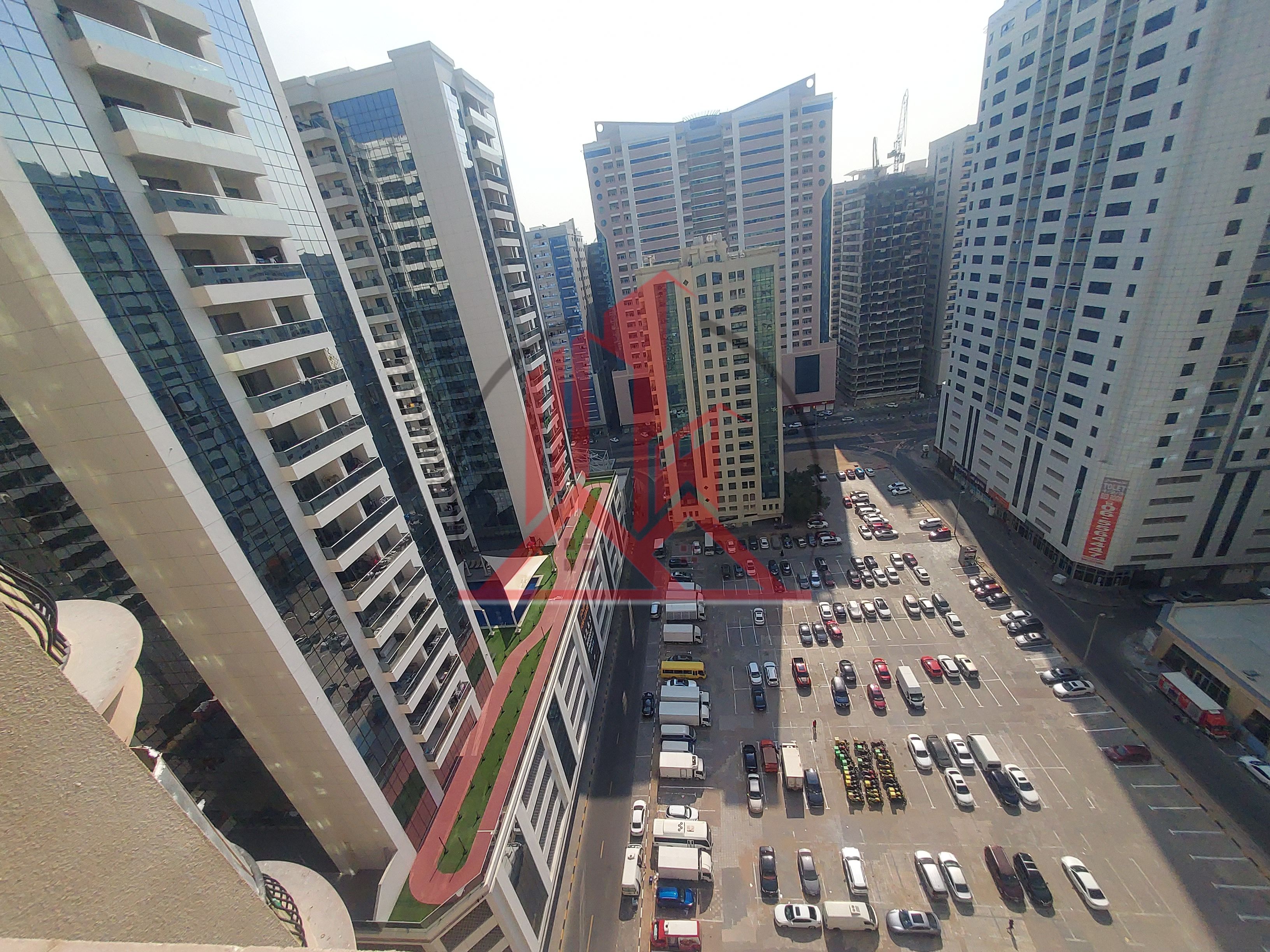 3bhk with master bedroom close hall kitchen balcony 3washrooms gym and pool parking/family building