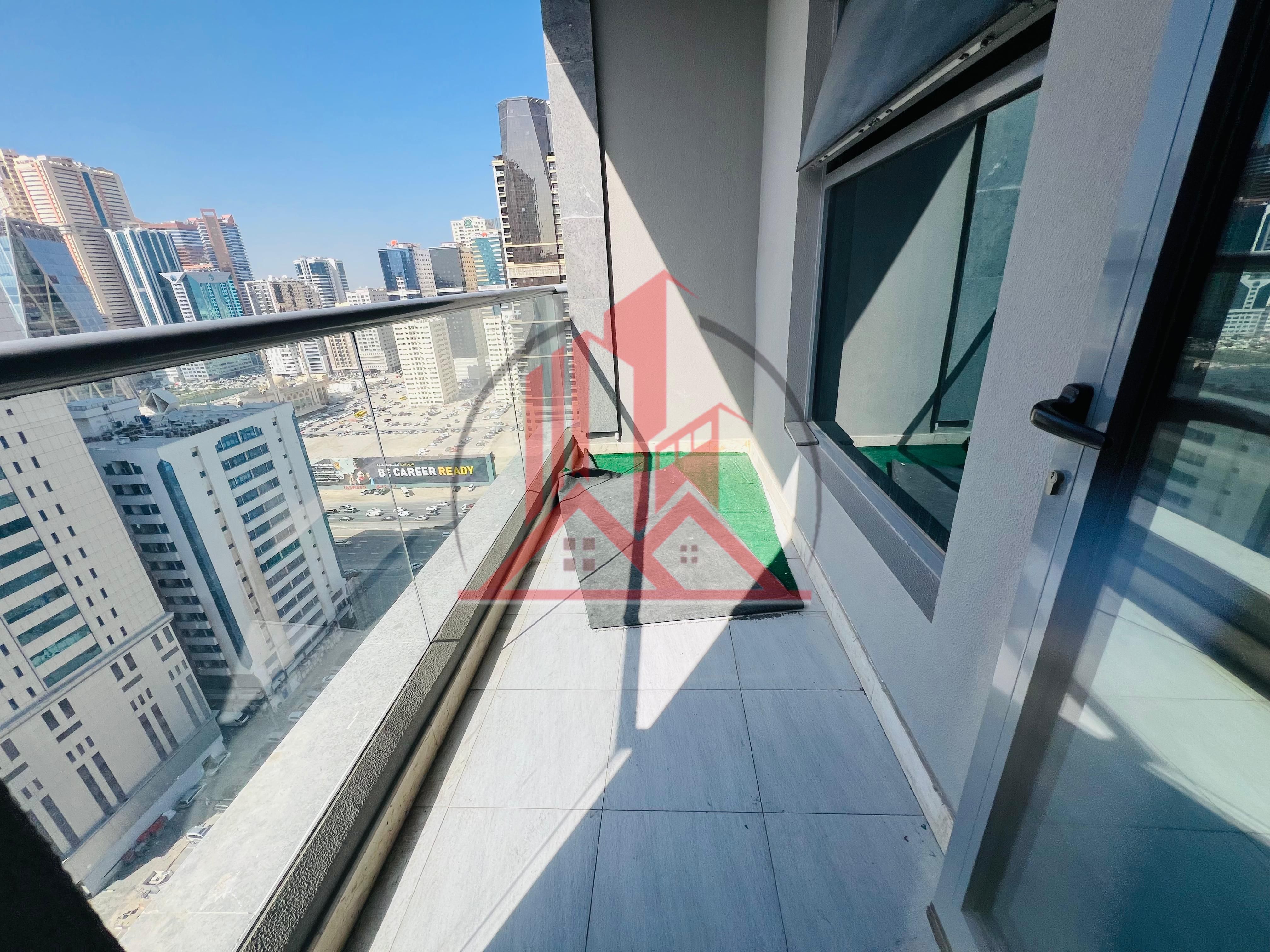 Modern 1BHK with Chiller Free | Master Bedroom | Open Hall with Balcony | Free Parking