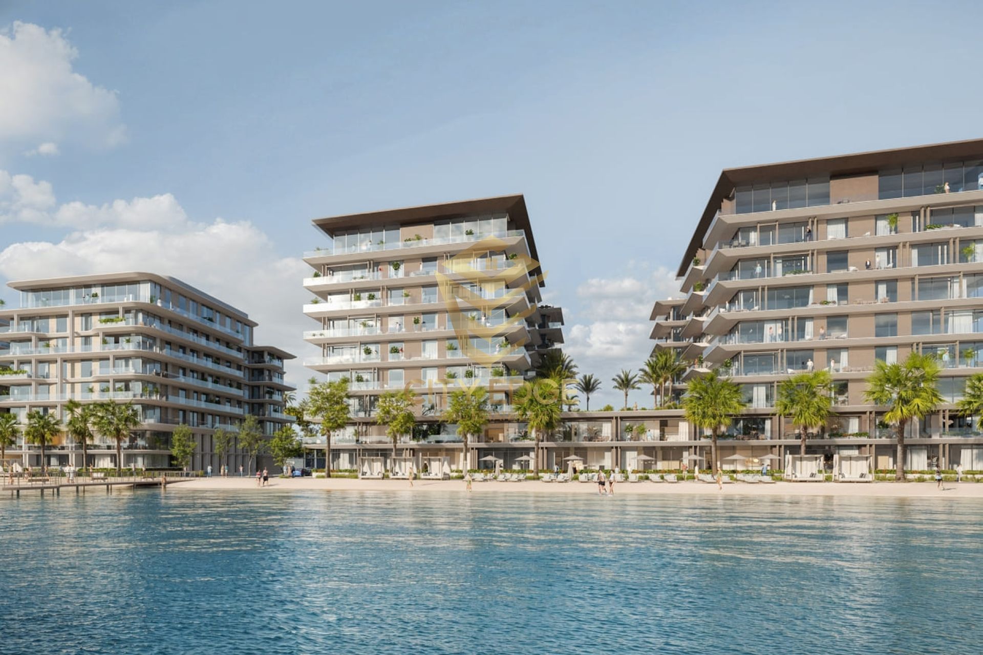 Own Luxury 1BR, 1400 sqft , Seaview , High Rentals