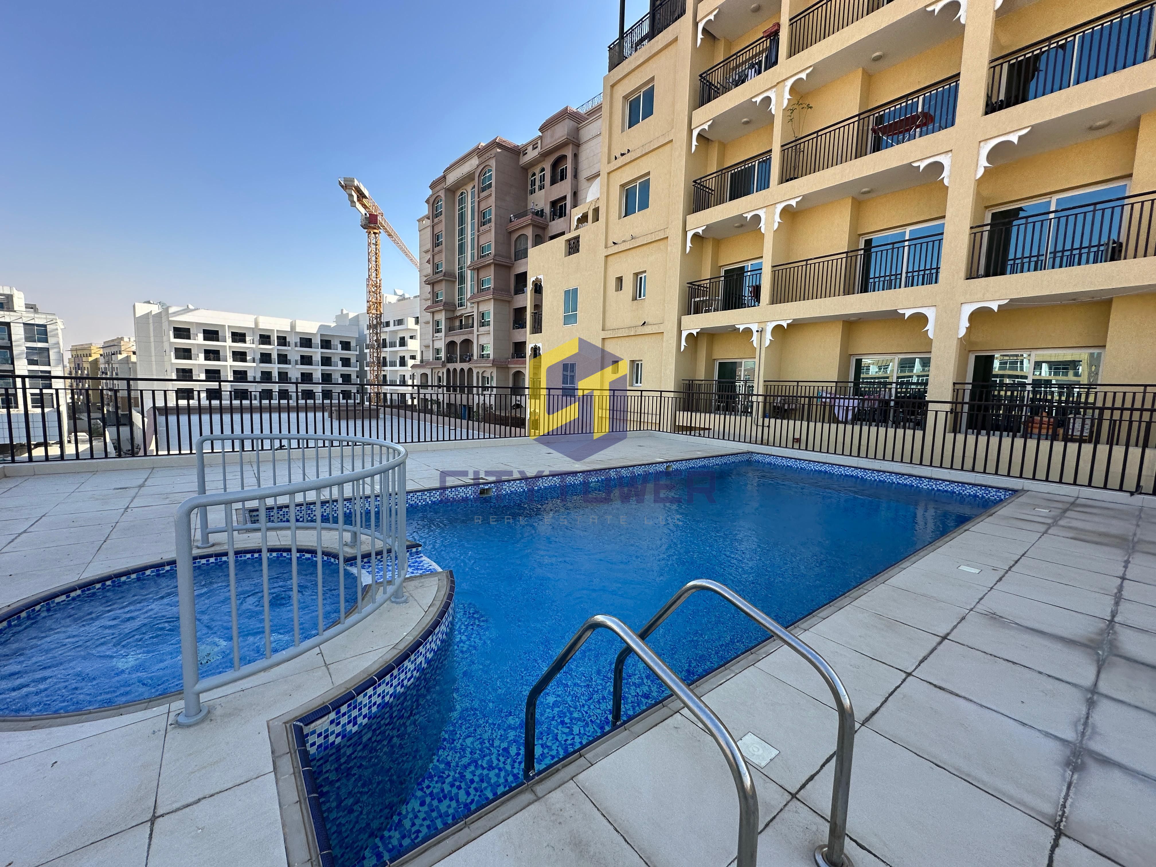Spacious living 1 Bedroom Apartment Available with Balcony Pool Gym