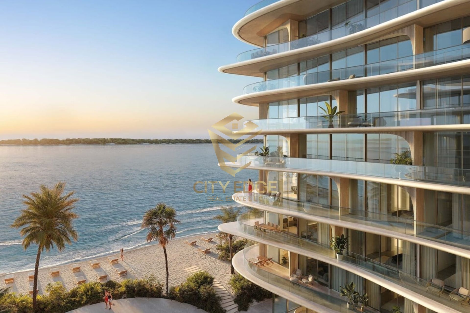 Luxurious 3BR ,Full Sea view,2550 sqft ,Zero fee