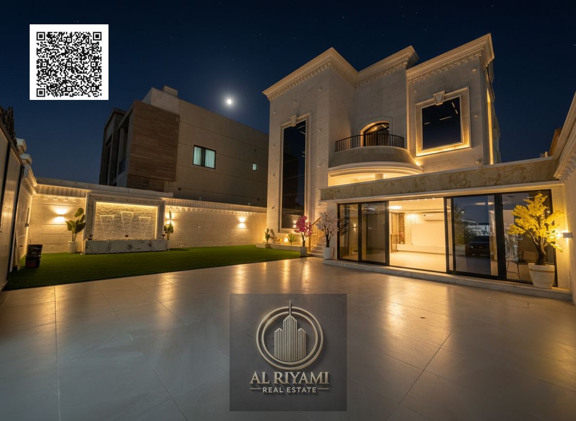 Brand New Residential & Commercial Villa in Al Mowaihat on Main Road – Luxury Finishing, Roof Floor & Investment Opportunity