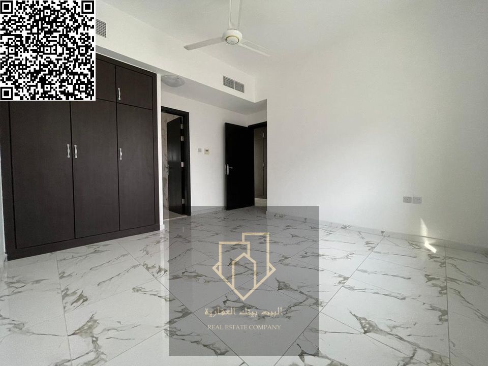 Al Bayt Baytak Real Estate Company offers you an apartment for annual rent in Ajman, Al Rashidiya, one room, a hall, 2 bathrooms + 1 balcony.