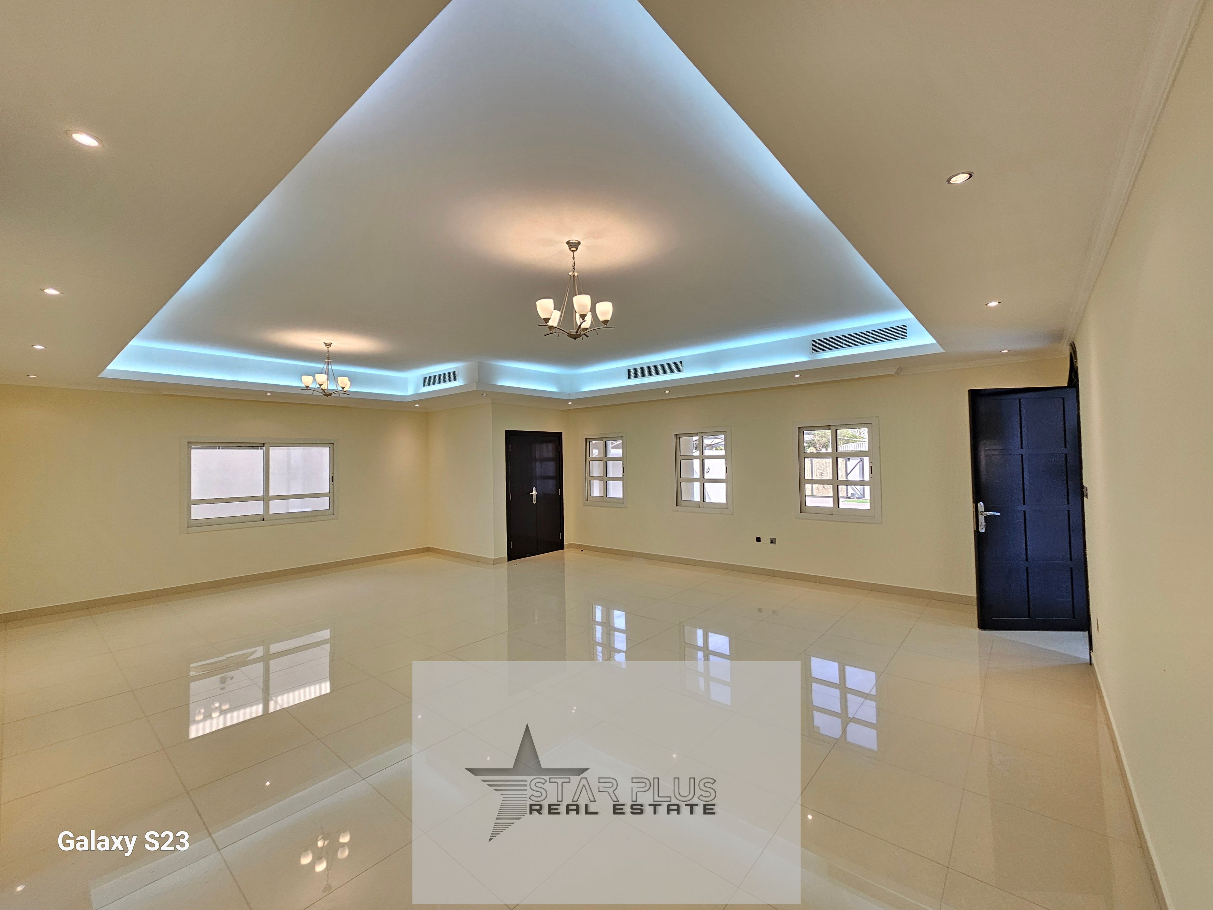 VERY HUGE, 3 LIVING HALLS, 6 MASTER BEDROOM,HUGE MULHAQ AND PRIVATE MAJLIS