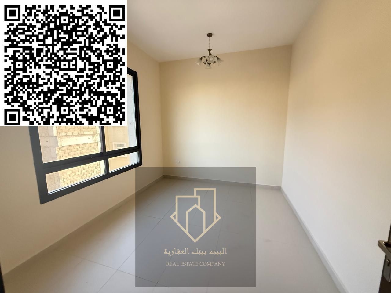 One-bedroom apartment with living room, 2 bathrooms, and balcony. Modern and elegant finishing, prime location in Al Alia, first tenant. Easy access t