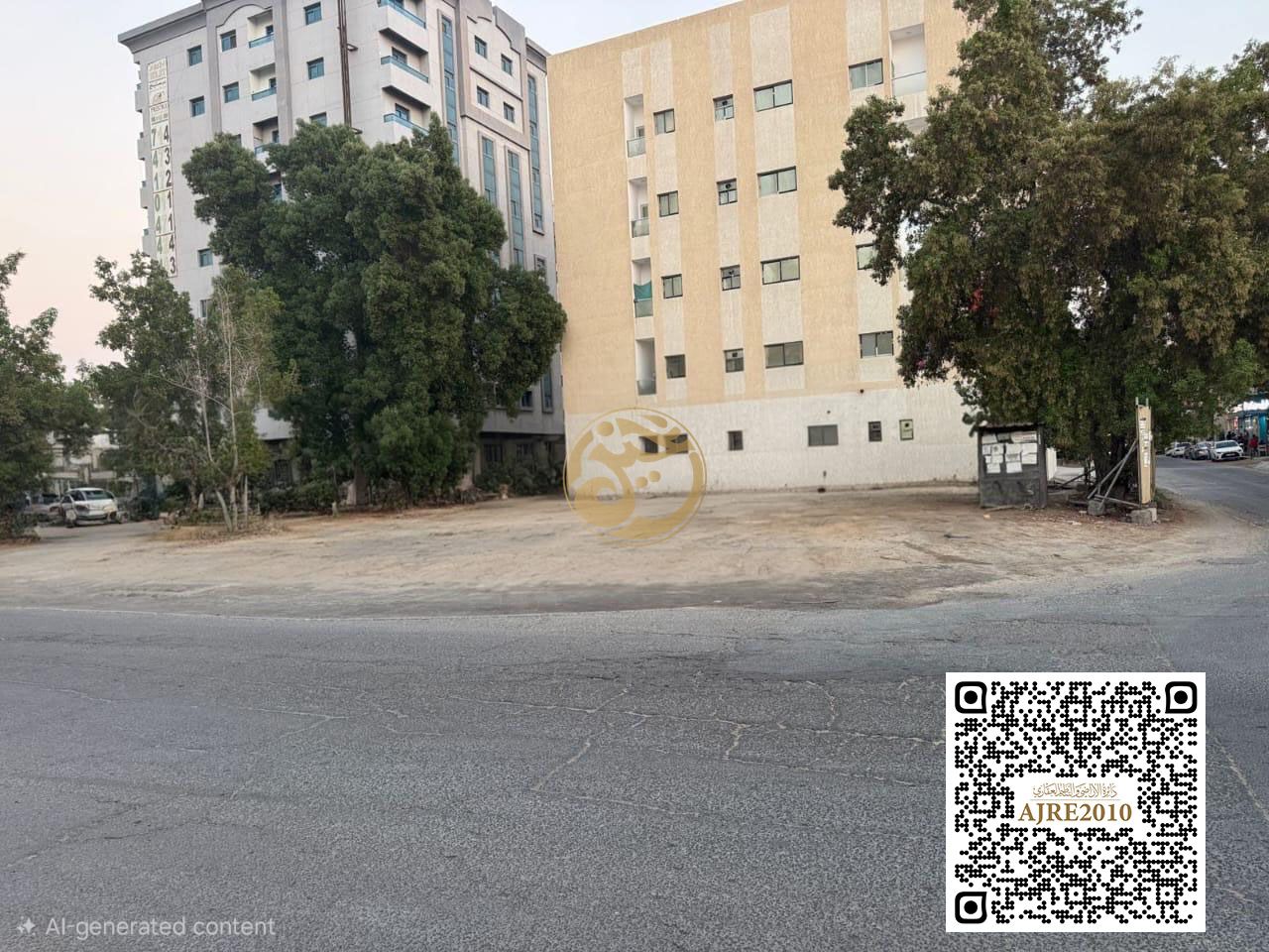 Corner Land for Sale in Al Rashidiya 3 Ajman . Residential & Commercial G+ 10
