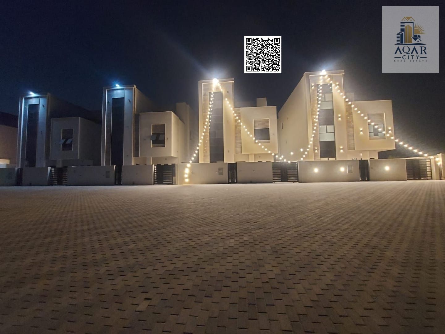 **Strategic location near all services Distinctive location, modern villa, including registration and ownership fees, internal courtyards opposite Azhi, Emirates Towers and Mohammed bin Zayed High-quality finishing, negotiable and spacious space *