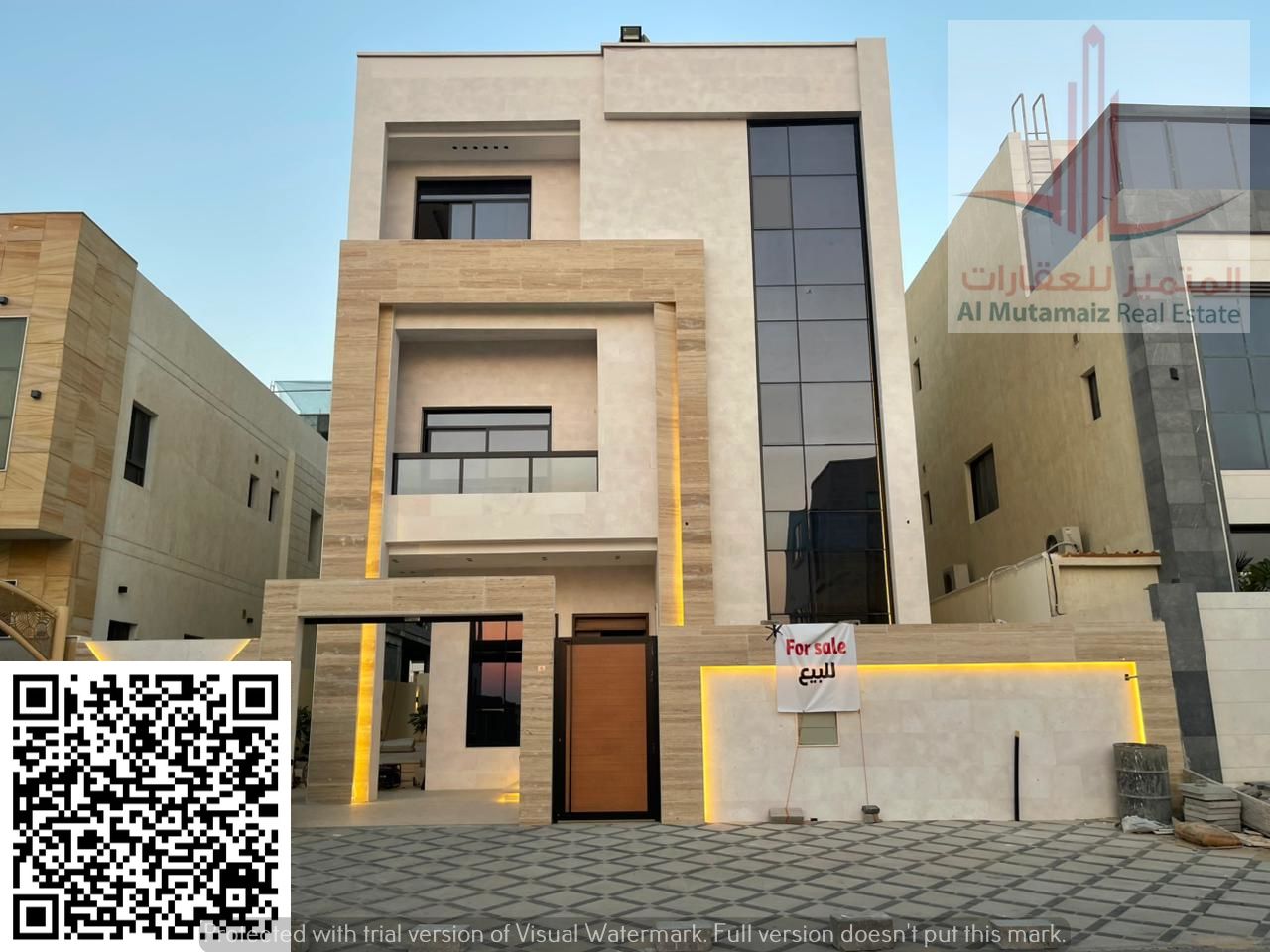 Ramadan offer: Villa for sale in Al Yasmin, consisting of four floors