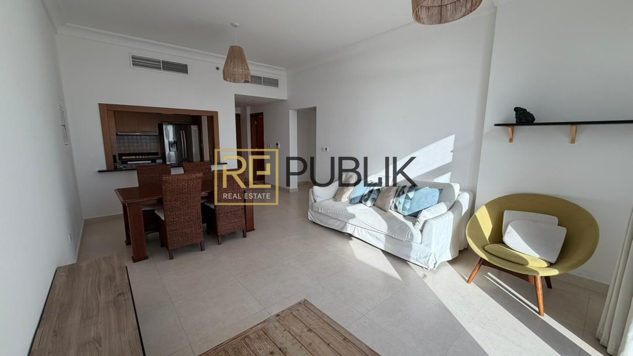 Top-Floor 2BR | Amazing Sea View | Bright & Spacious