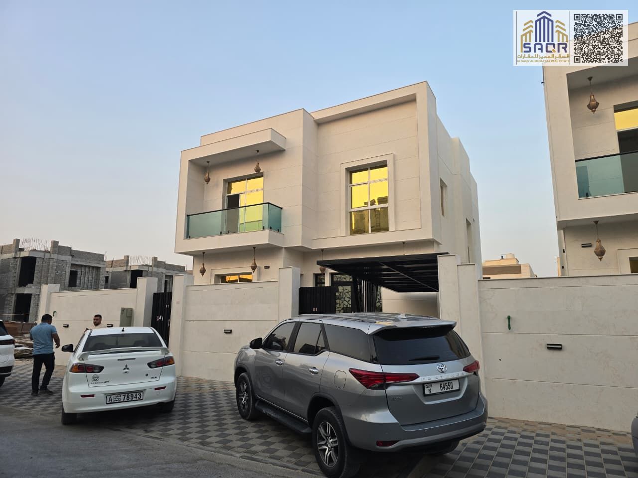 Spacious family home with 4 bedrooms majlis two living halls and maid room at an attractive price 100000
