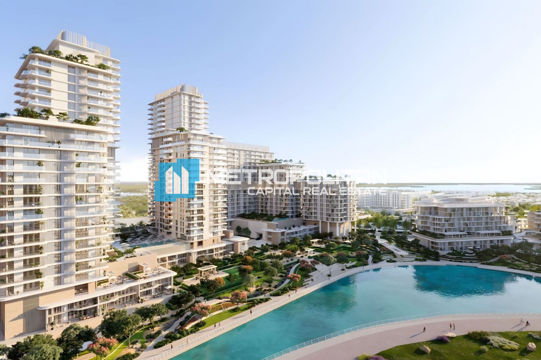 Full Canal View | High Floor | 2BR+M w/ Balcony