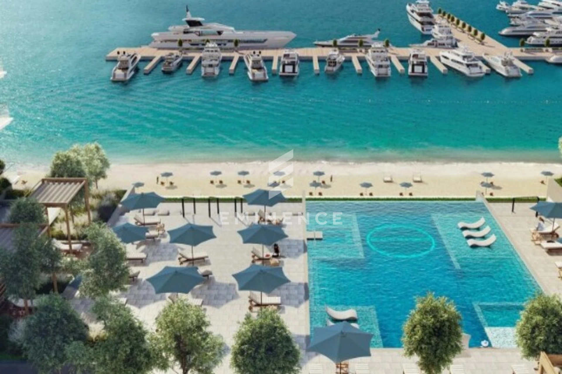Stunning | Beachfront Palm View |