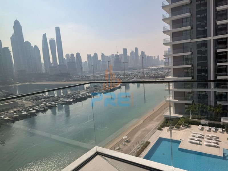 Luxury 2BR | Beach Mansion T2 | Full Palm & Sea View | High Floor | Two years post-handover payment plan