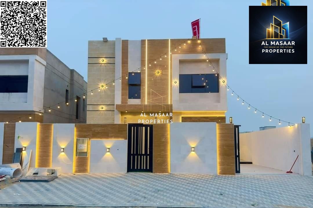 Villa including registration and ownership fees, located near all services and close to Sheikh Mohammed Bin Zayed Road. Freehold ownership for all nat