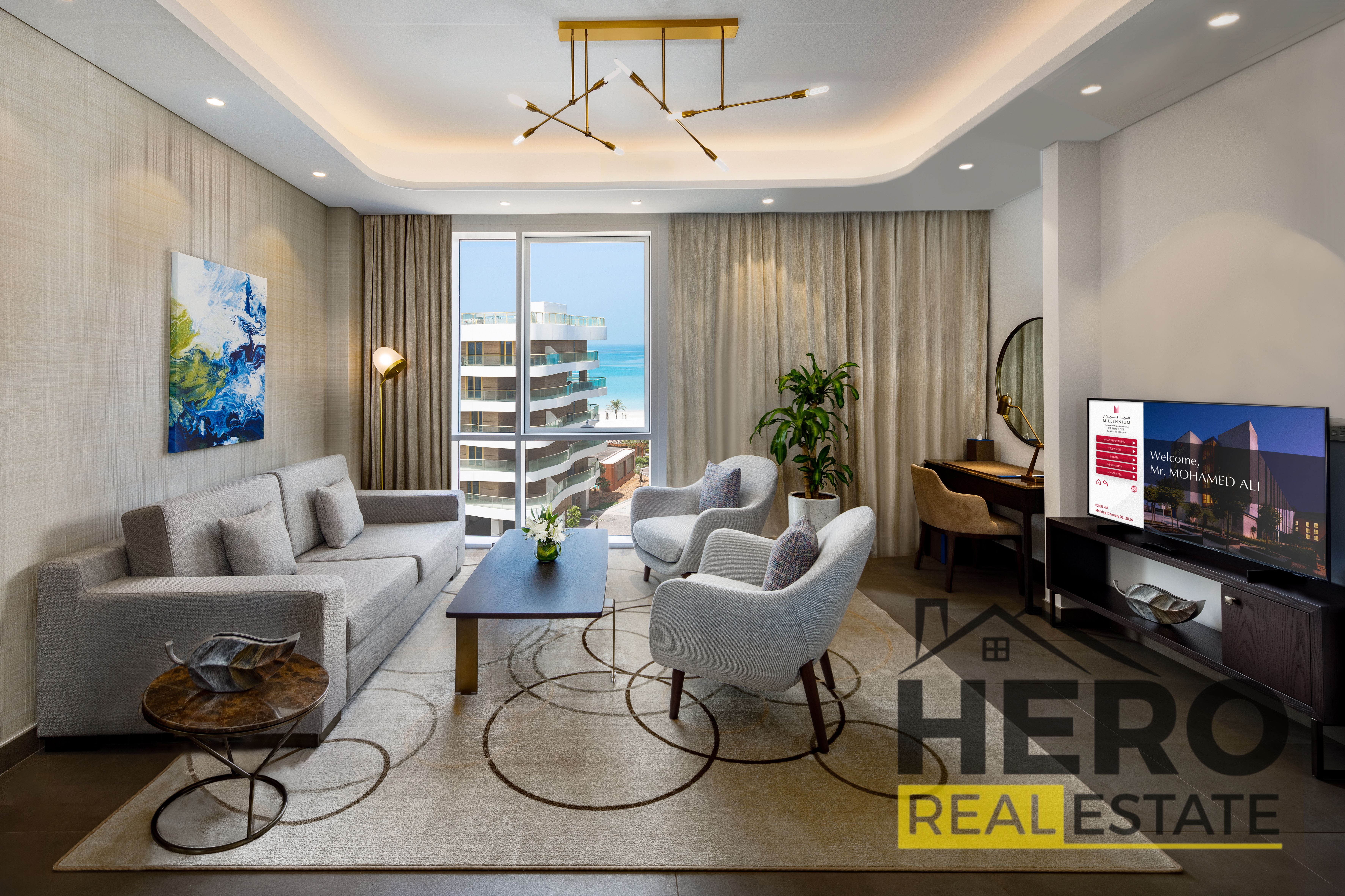 Private Beach Access | Fully Furnished | Stunning Sea View !