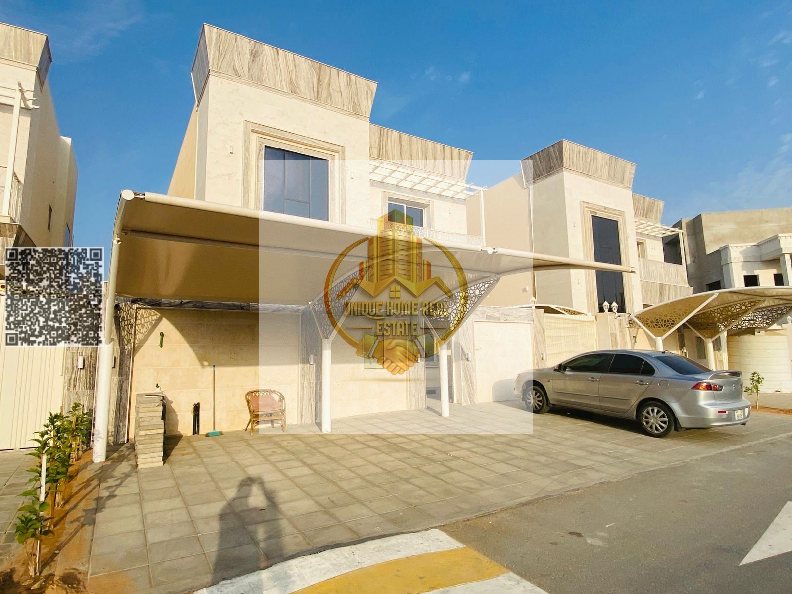 Brand new 5 master bedroom villa is available for rent in al helio ajman