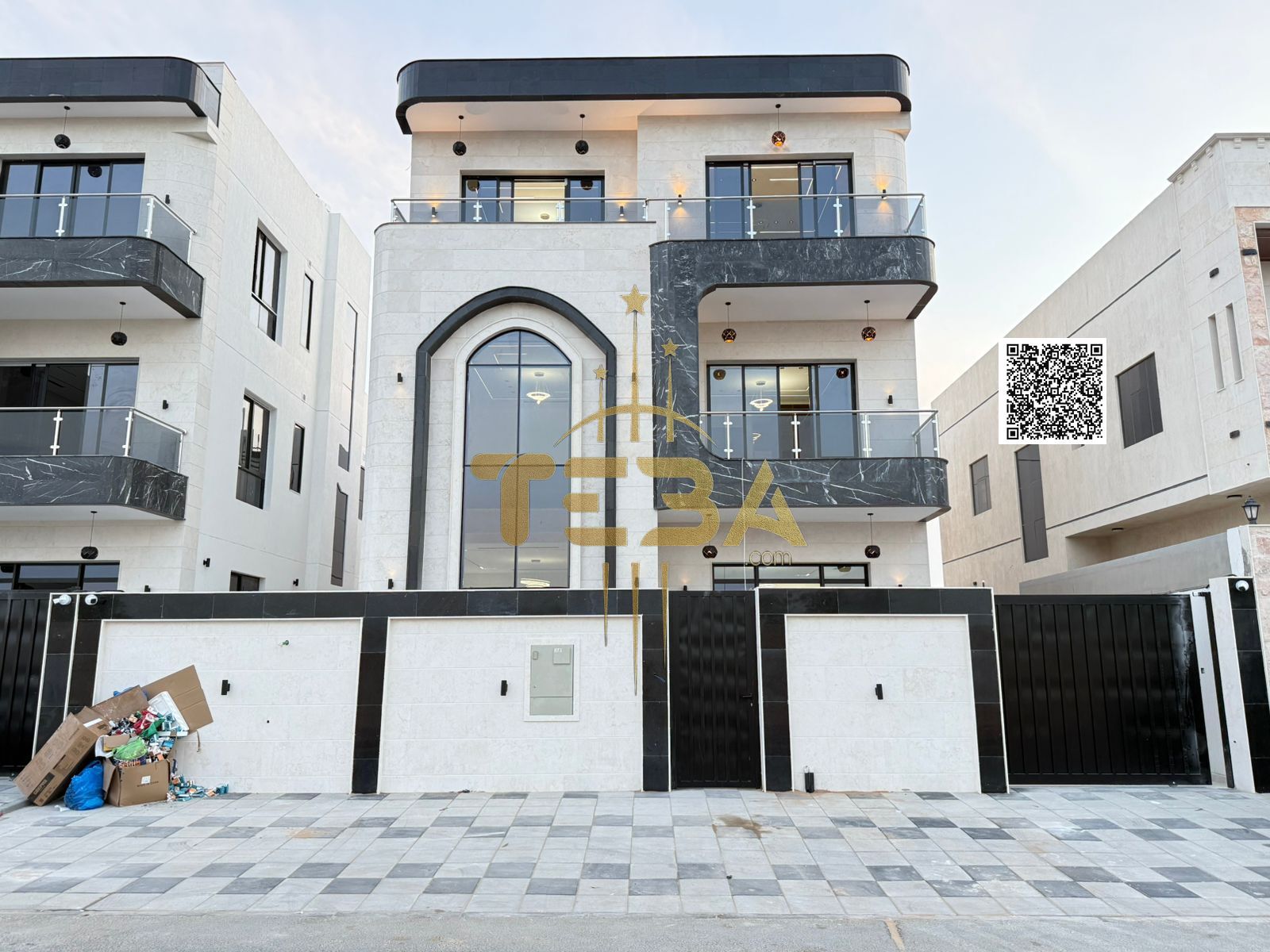 Villa for Sale in Al Bahia – Unique 3-Story Design