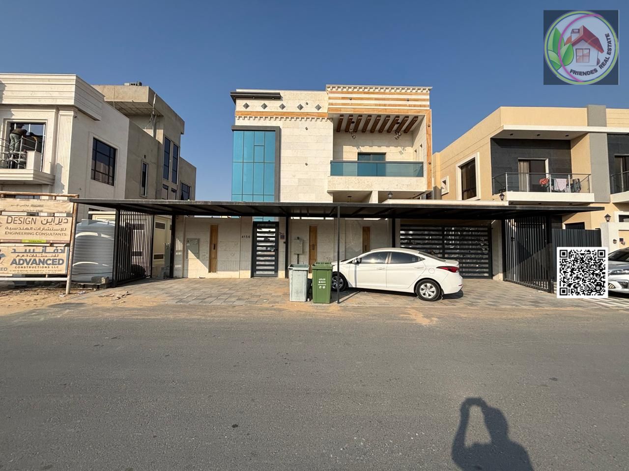 Villa for rent in Al Yasmin area | Close to Mohammed Bin Zayed Road and Emirates Road | Close to all services