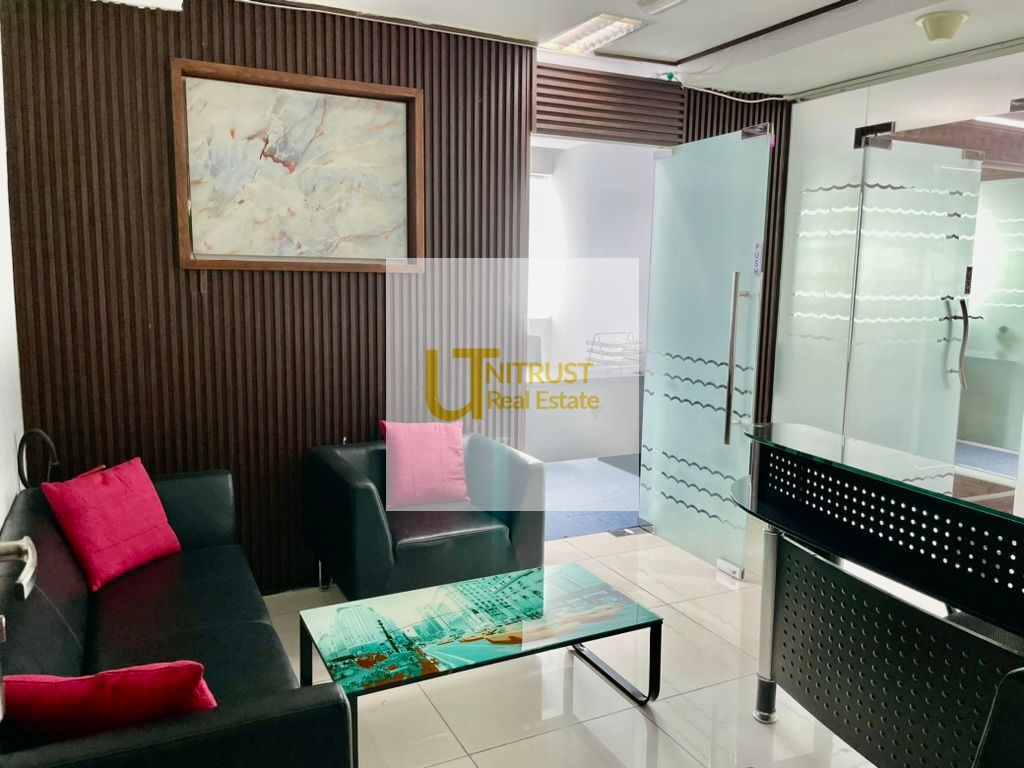 SEMI-FURNISHED | 3 PARTITIONS | CHILLER FREE | PRIME OFFICE