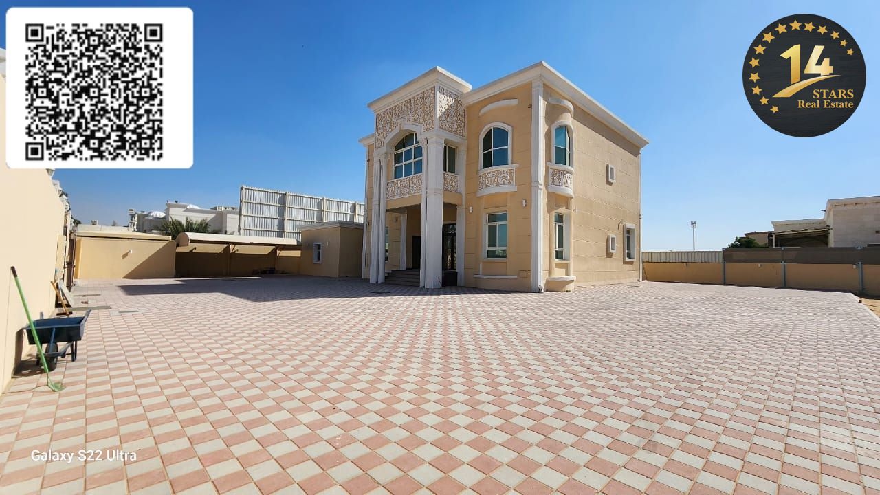 6 Master Bedroom | Ready To Move | Spacious Yard 15000sqft VILLA FOR RENT IN SHARJAH