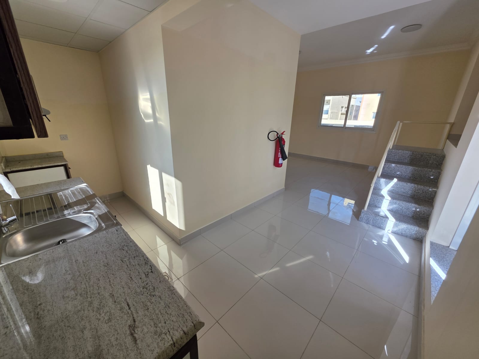 Here’s the translation: Studio on the Roof for Annual Rent The largest spaces and the most beautiful studios, first tenant for annual rent in Al-Roud