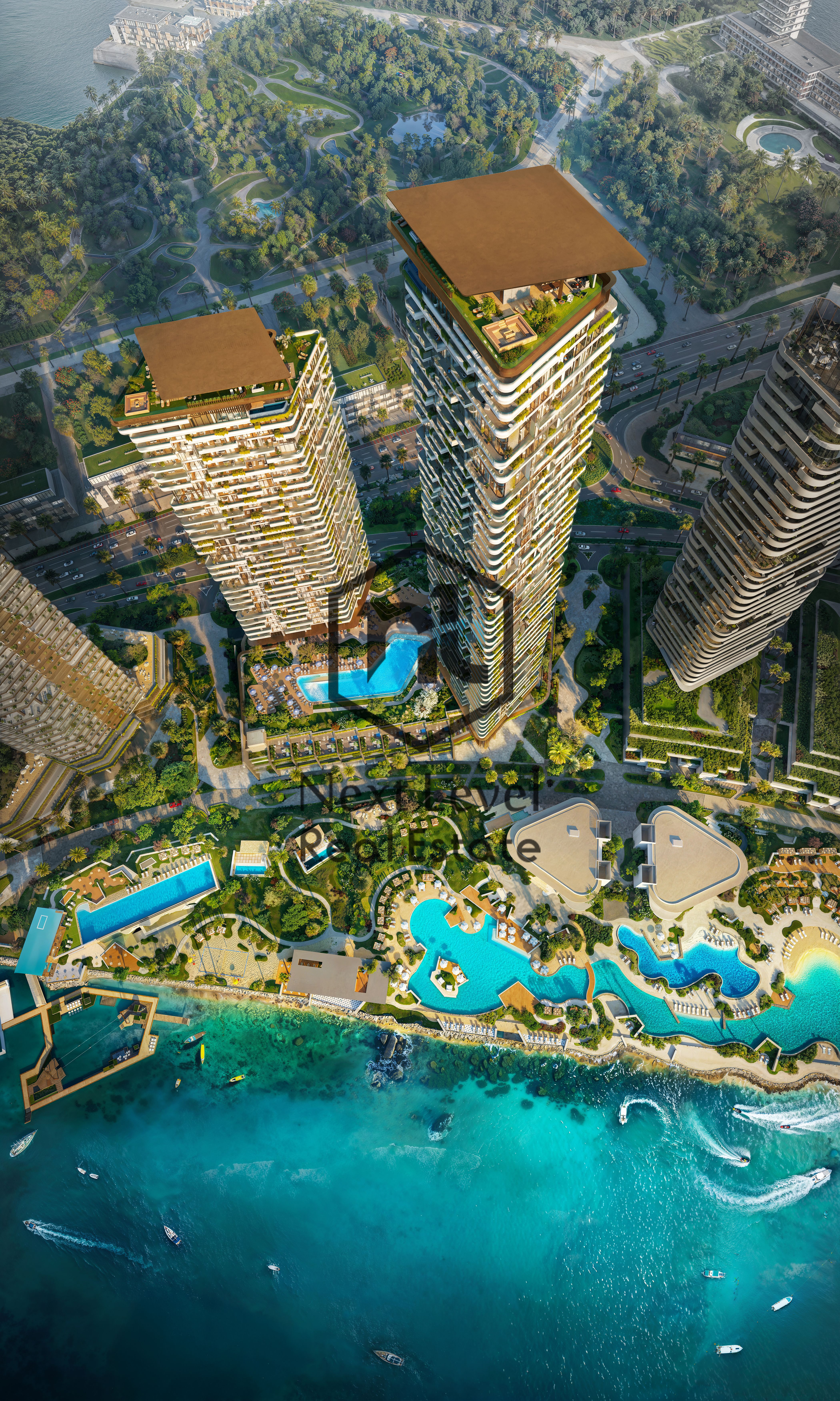 Luxury 2 Bedroom | Waterfront Views | Spacious Balcony