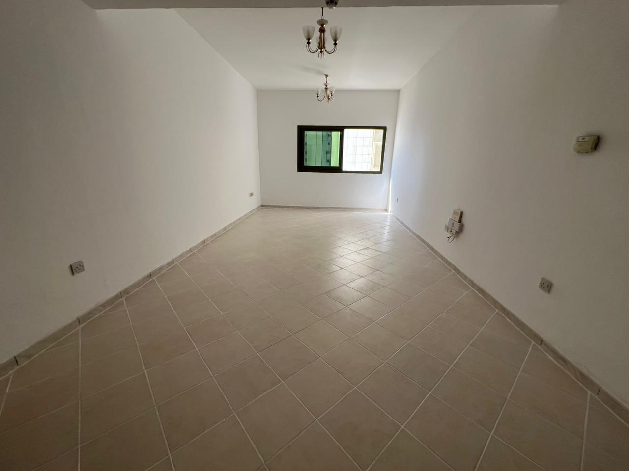 1BR Hall for Rent in Al Majaz 1 | AC by Owner | Wardrobes | 1 Bathroom | AED 45,000 | 4 or 6 Payments
