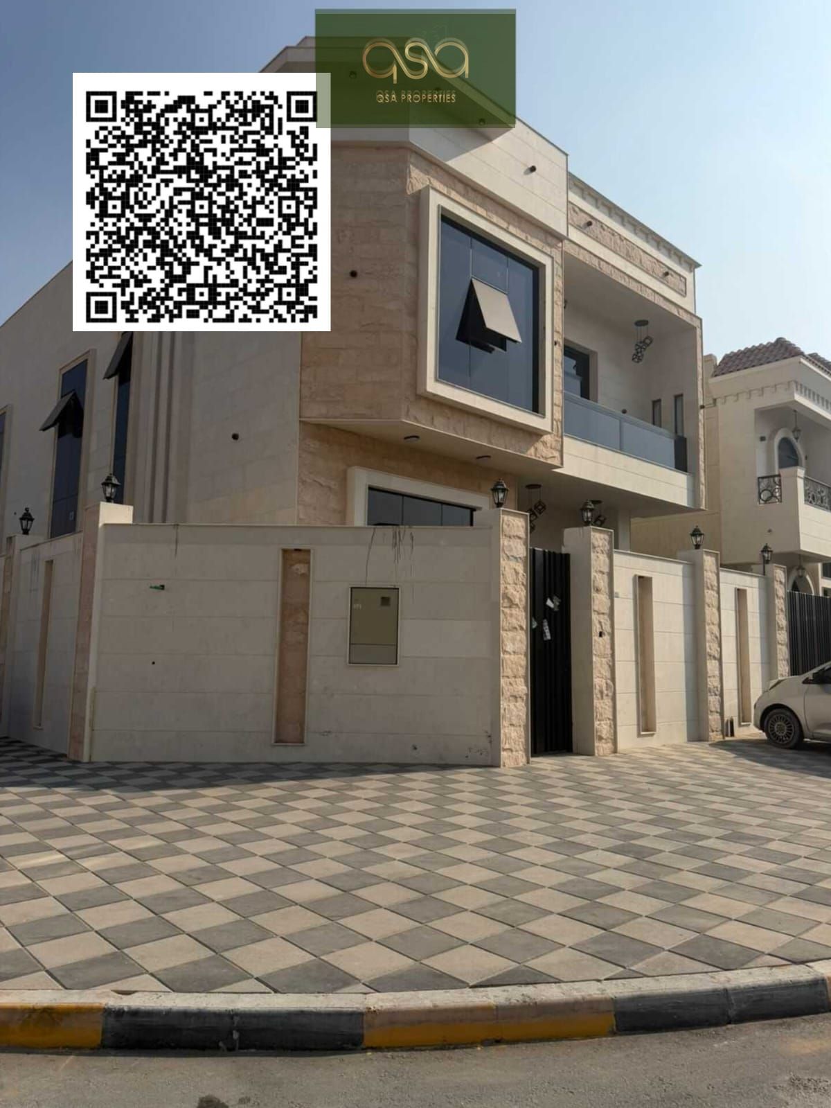 A New And Luxurious Five- Master- Bedroom Villa Is Now Available For Sale In Al Helio 2 Ajman!