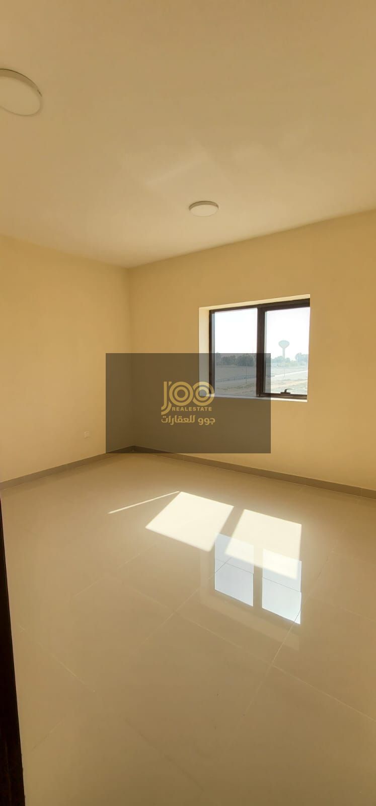 Two bedrooms and a living room, first occupancy