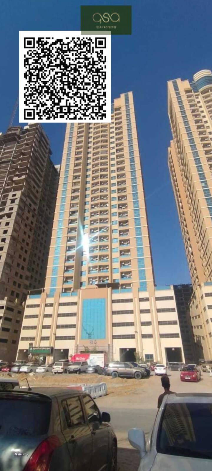 Spacious Three Bedroom Apartment With Parking Is Available For Sale In Paradise Lake Tower B5 Emirates City, Ajman!