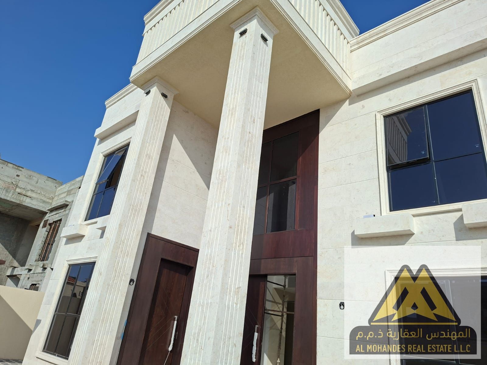 Luxury Modern Stone Villa for Sale – Al Yasmeen | Ajman