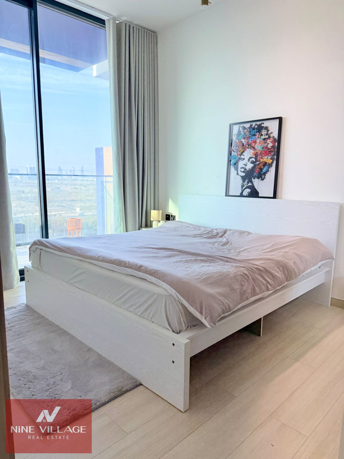 Elegant 1BR | Balcony with Skyline View | Vacant Now