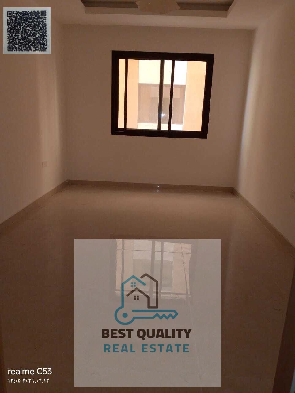 For rent: A distinctive apartment in Ajman – Al Jurf 3 area, in a convenient location and quiet family neighborhood.