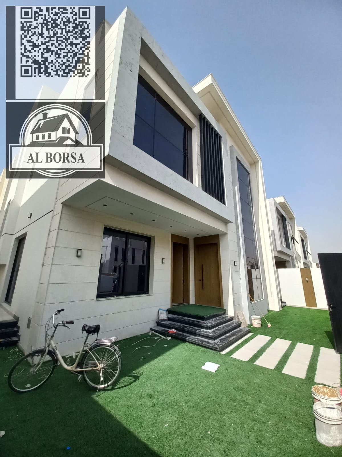 Luxury villa for rent in Al Zahia | 5 master bedrooms + living room + lounge + swimming pool + roof terrace | 120,000 / 4 installments
