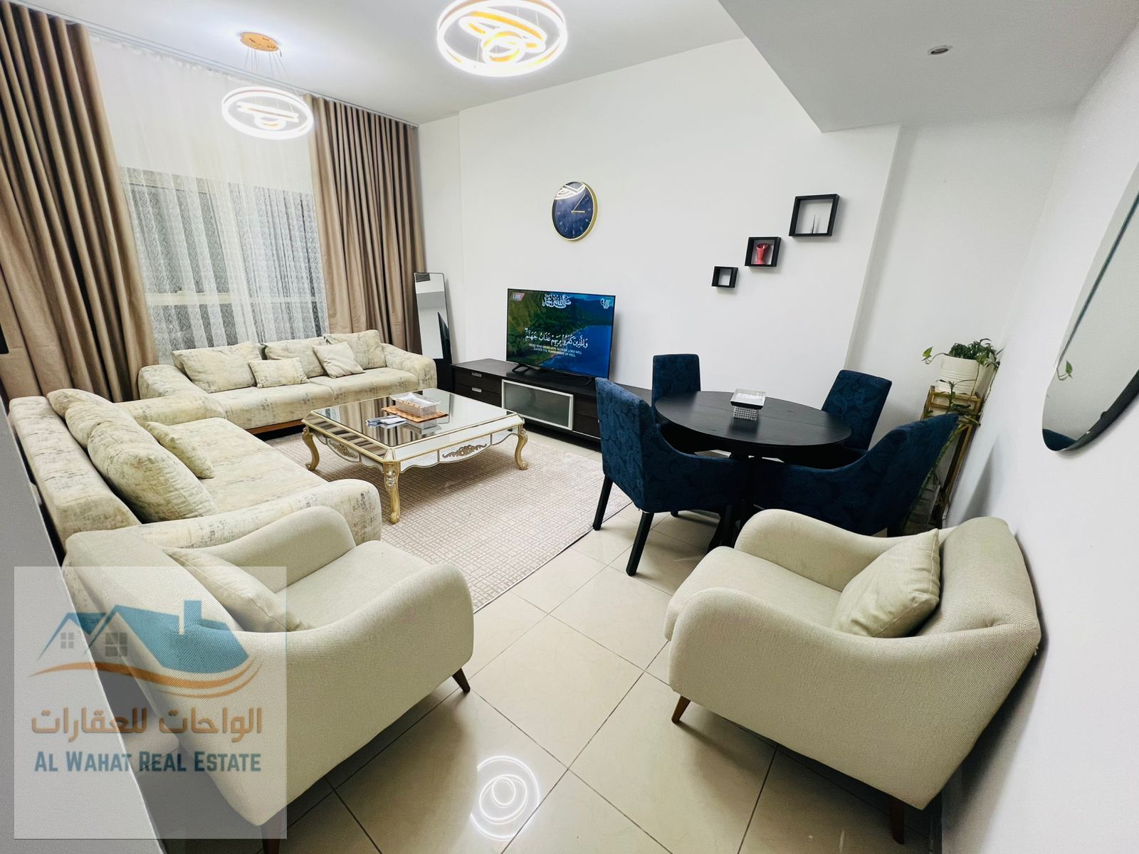 Now available: a fully furnished apartment, a prime opportunity for upscale living in the Al Khan area – Rose Tower. This brand new, fully furnished a